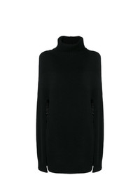 Poncho noir Max Mara