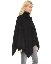 Poncho noir 525 America