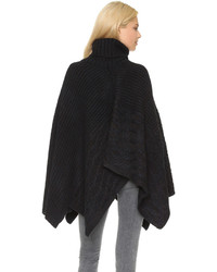 Poncho noir 525 America