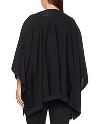 Poncho noir Ulla Popken