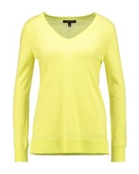 Pull à col en v chartreuse Banana Republic