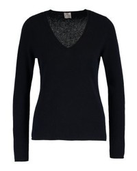 Pull à col en v noir FTC
