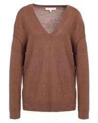 Pull à col en v tabac Vanessa Bruno