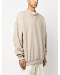 Pull à col polo beige Fear Of God