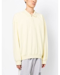 Pull à col polo jaune FEAR OF GOD ESSENTIALS