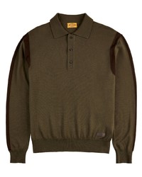 Pull à col polo olive Tod's