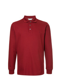 Pull à col polo rouge Gieves & Hawkes
