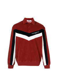 Pull à col polo rouge Givenchy