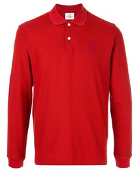 Pull à col polo rouge Kent & Curwen