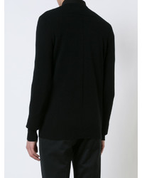 Pull à col rond à étoiles noir Givenchy