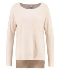 Pull à col rond beige Bench