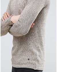 Pull à col rond beige Minimum