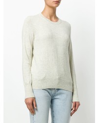 Pull à col rond beige Isabel Marant Etoile