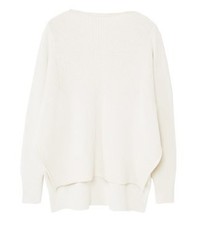 Pull à col rond beige Mango