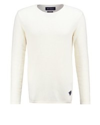 Pull à col rond beige Minimum
