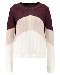 Pull à col rond beige Object