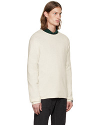 Pull à col rond beige rag & bone