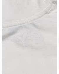 Pull à col rond blanc Y-3