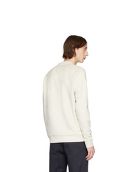 Pull à col rond blanc Norse Projects