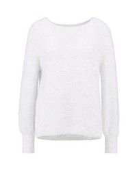 Pull à col rond blanc Only