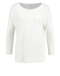 Pull à col rond blanc Zalando Essentials