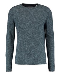 Pull à col rond bleu canard Esprit