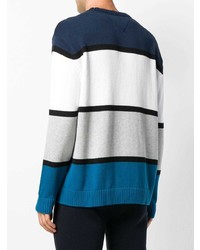 Pull à col rond bleu clair Tommy Jeans