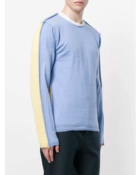 Pull à col rond bleu clair Comme Des Garcons SHIRT