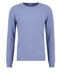 Pull à col rond bleu clair Filippa K