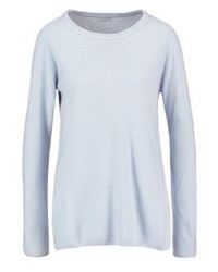 Pull à col rond bleu clair Jdy