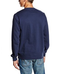 Pull à col rond bleu marine Dickies