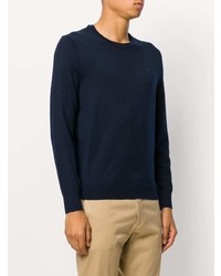 Pull à col rond bleu marine Polo Ralph Lauren