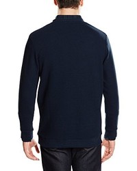 Pull à col rond bleu marine JACK & JONES PREMIUM