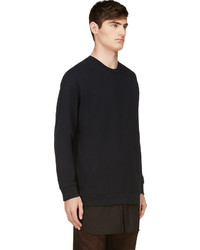 Pull à col rond bleu marine 3.1 Phillip Lim