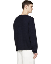 Pull à col rond bleu marine 3.1 Phillip Lim