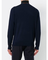 Pull à col rond bleu marine Ps By Paul Smith