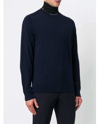 Pull à col rond bleu marine Ps By Paul Smith