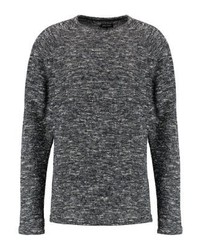 Pull à col rond bleu YOURTURN