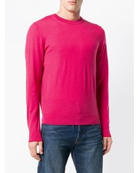 Pull à col rond fuchsia Ps By Paul Smith