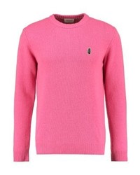 Pull à col rond fuchsia Wood Wood