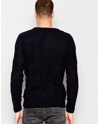 Pull à col rond gris foncé Scotch & Soda