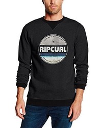 Pull à col rond gris foncé Rip Curl