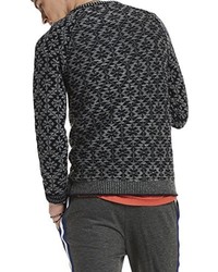 Pull à col rond gris foncé Scotch & Soda