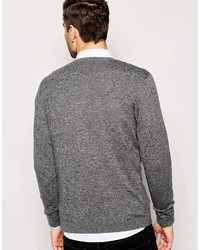 Pull à col rond gris Asos