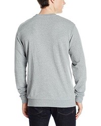 Pull à col rond gris DC APPAREL