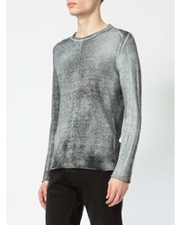 Pull à col rond gris Avant Toi