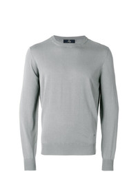 Pull à col rond gris Fay