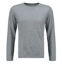 Pull à col rond gris Filippa K