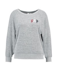 Pull à col rond gris Gap