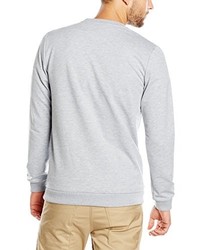 Pull à col rond gris Jack & Jones